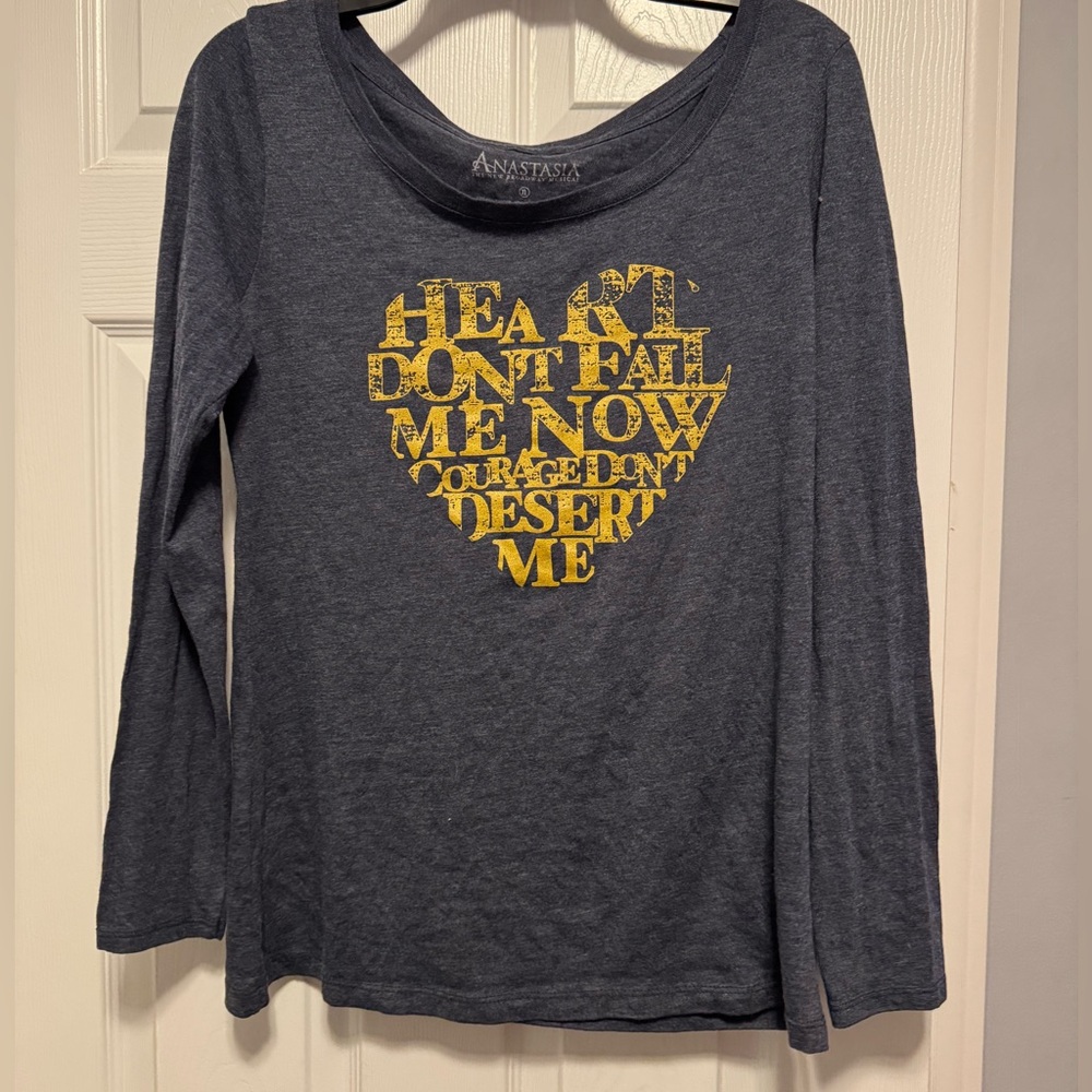 Anastasia Broadway Musical Long Sleeve top